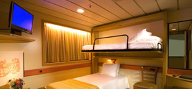Upper/Lower Inside Stateroom